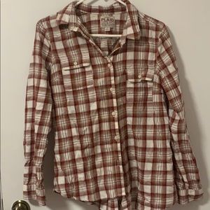 Old navy plaid flannel